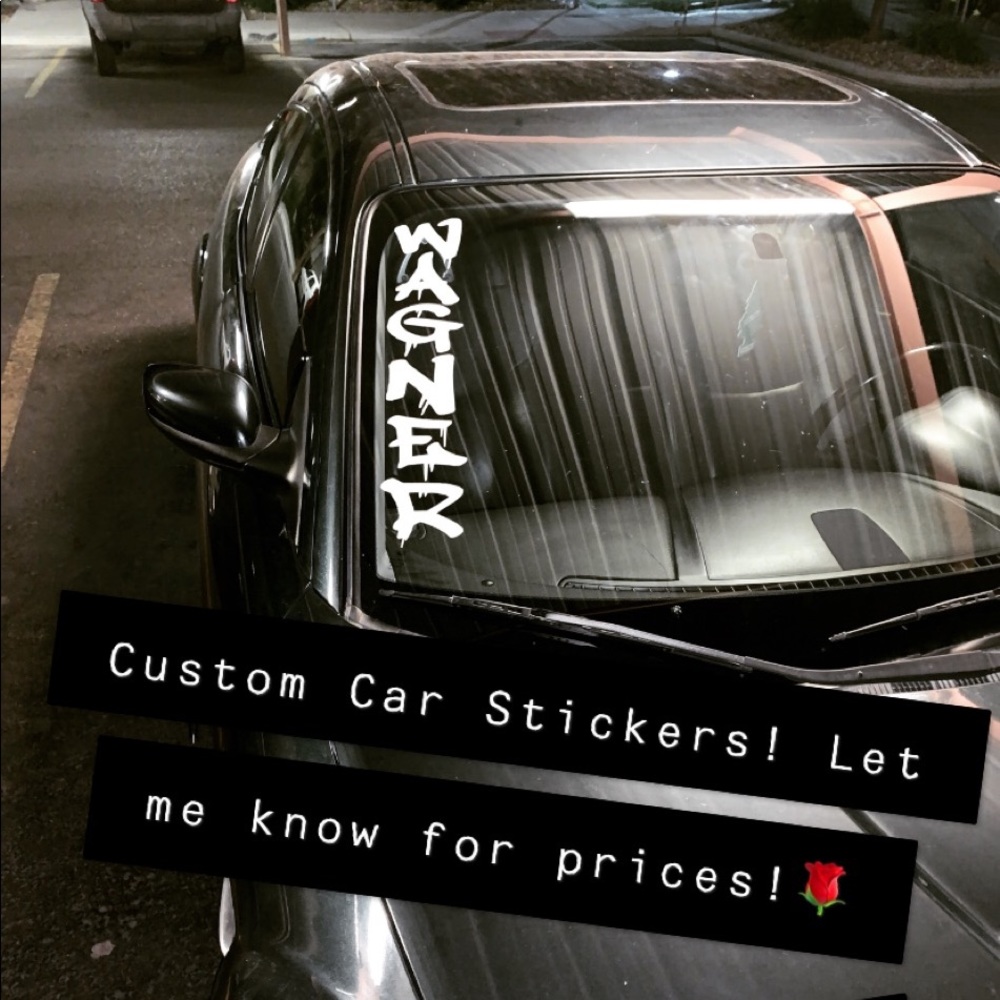 Custom Car Sticker
